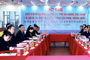 Hà Giang (Việt Nam) và Vân Nam (Trung Quốc) thúc đẩy hoạt động giao lưu phát triển kinh tế