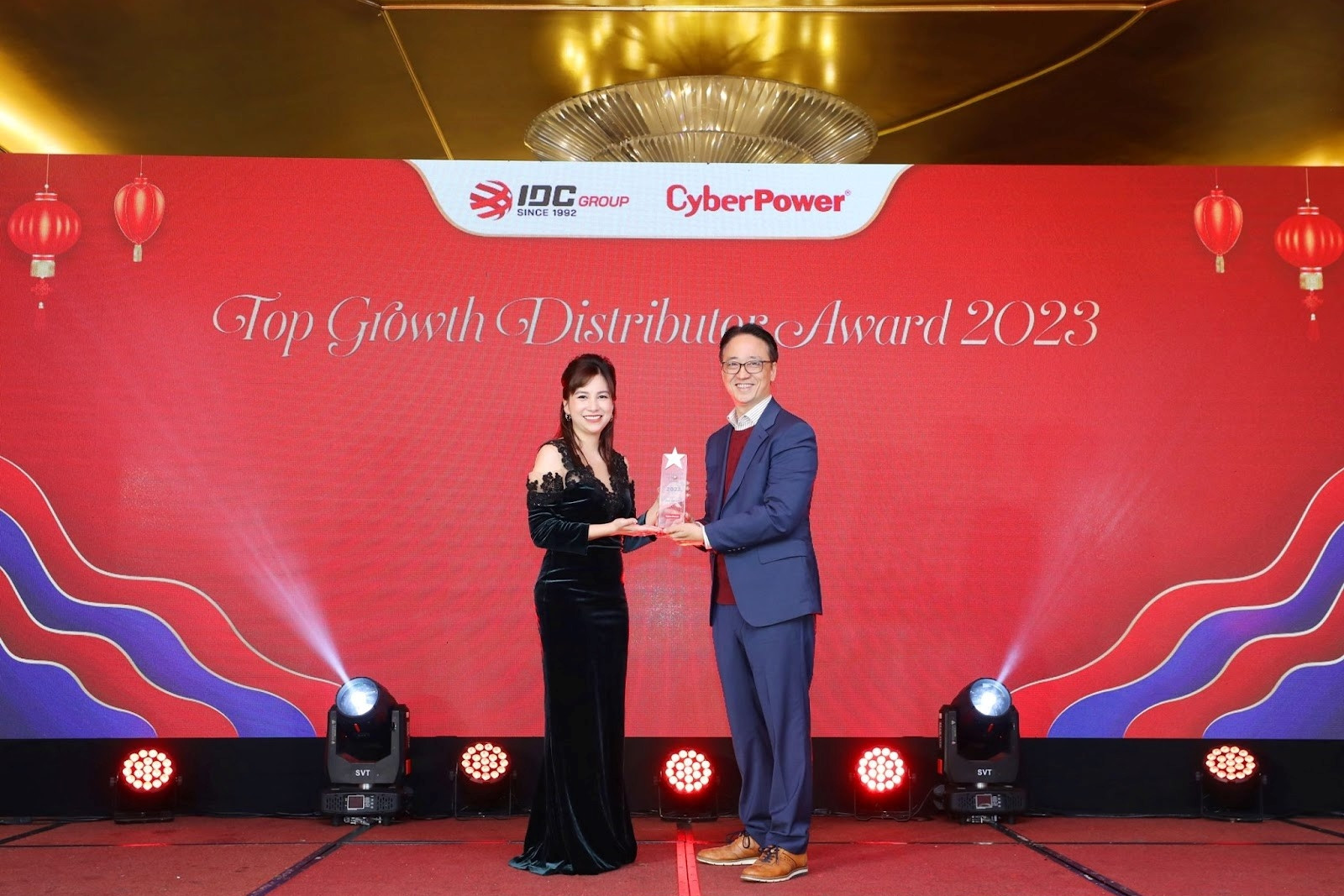 IDC Group nhận giải Top Growth Distributor Award 2023 từ CyberPower