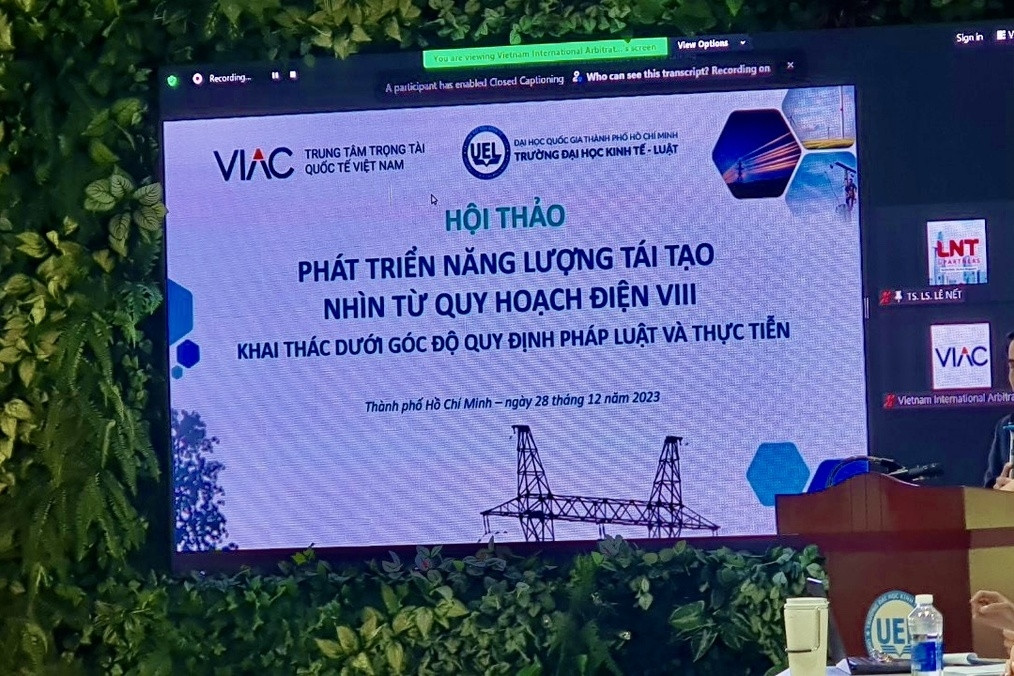 Quan tâm khung pháp luật cho phát triển năng lượng tái tạo