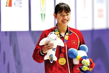 Anh Vien honoured as most successful Vietnamese swimmer of all time