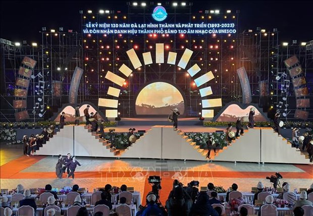 Da Lat marks 130th anniversary with UNESCO title of Creative Music City hinh anh 1