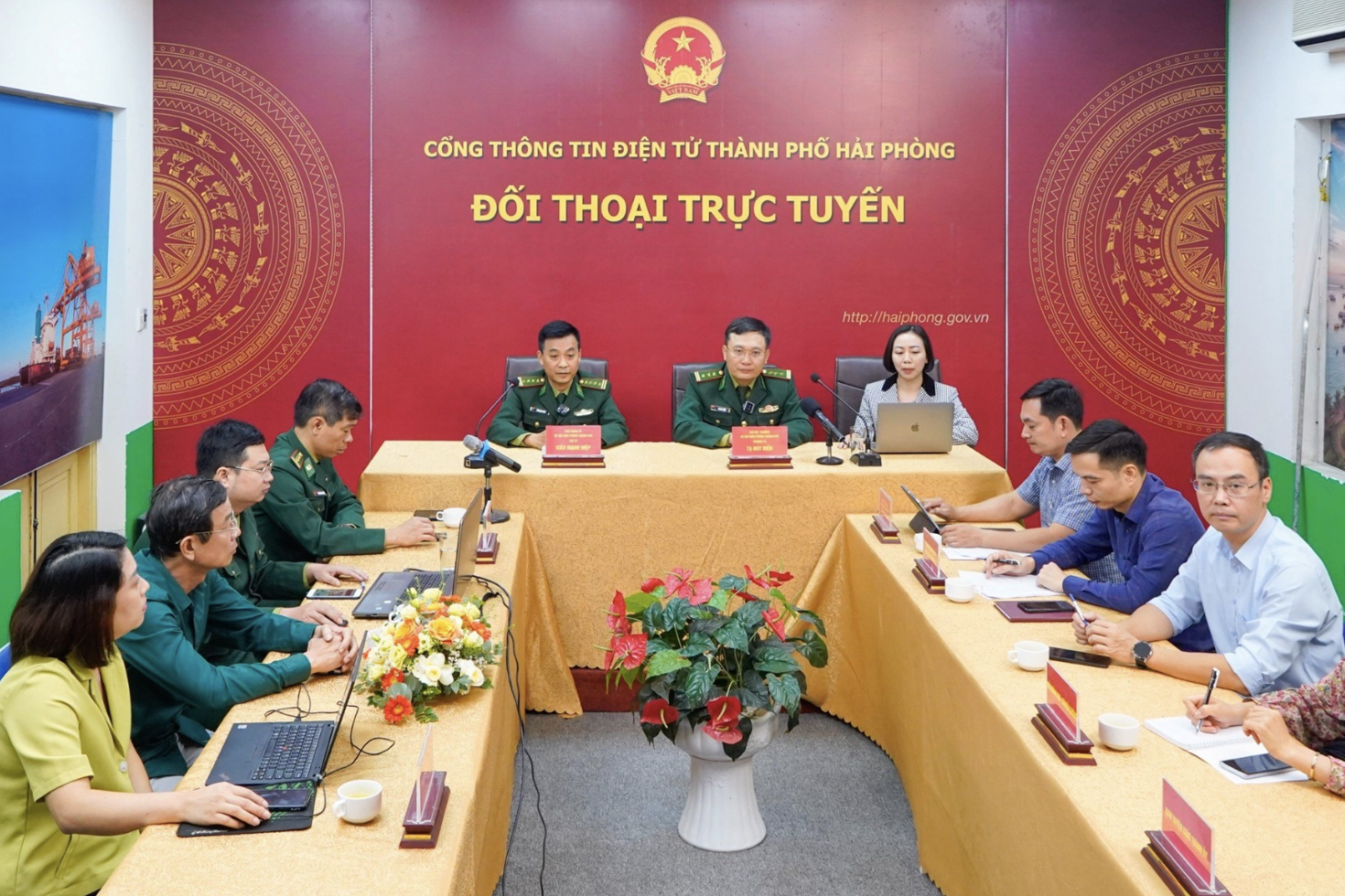 Giữ vững kỷ cương, pháp luật trên khu vực biên giới biển, Cửa khẩu Cảng