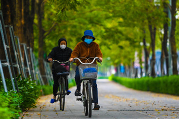 Hiện trạng 2 tuyến đường thí điểm cho xe đạp ở Hà Nội