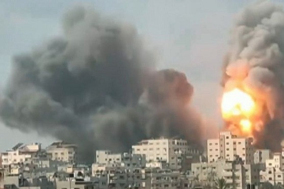 Israel không kích 200 mục tiêu của Hamas ở Dải Gaza
