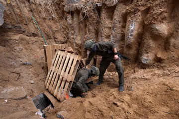 Israel phát hiện 800 đường hầm ở Gaza, 'thề' loại bỏ Hamas khắp thế giới