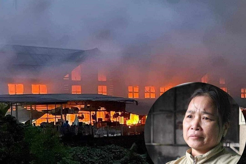 Lửa thiêu rụi tài sản tiền tỷ, nước mắt tiểu thương chảy trong mưa