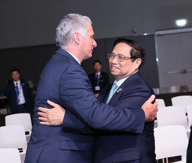 Vietnamese PM meets leaders of Cuba, WB, Sweden at COP28 hinh anh 1