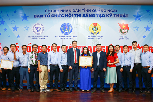BSR nhận ‘mưa’ giải thưởng tại Hội thi Sáng tạo Kỹ thuật tỉnh Quảng Ngãi