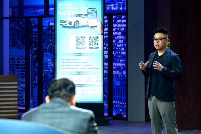 Car rental app seeks investment capital from Shark Tank