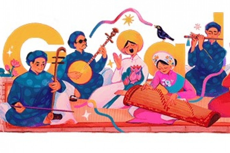 Google Doodle celebrates the Art of Đờn Ca Tài Tử of Vietnam