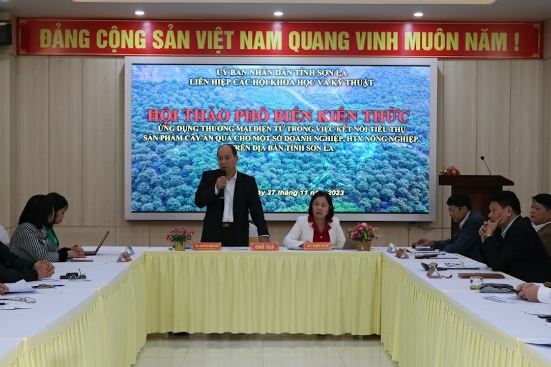 Sơn La thúc đẩy ứng dụng thương mại điện tử tiêu thụ nông sản