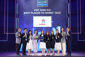 Jollibe Việt Nam vào Top 100 Nơi làm việc tốt nhất Việt Nam 2023