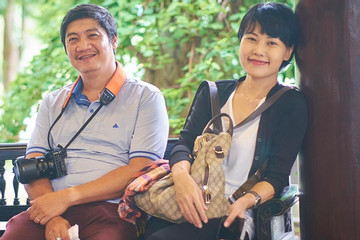Vợ chồng NSƯT Vũ Xuân Trang - Hoàng Thy nặng lòng với sân khấu kịch
