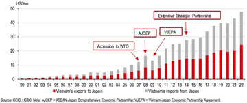 Japan-VN bilateral ties see great potential