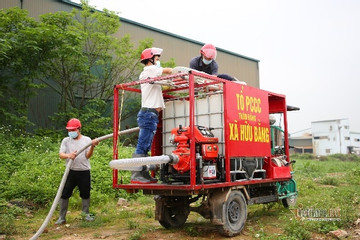 Những đội chữa cháy hiệu 'xe ba gác' tại làng nghề ở Hà Nội