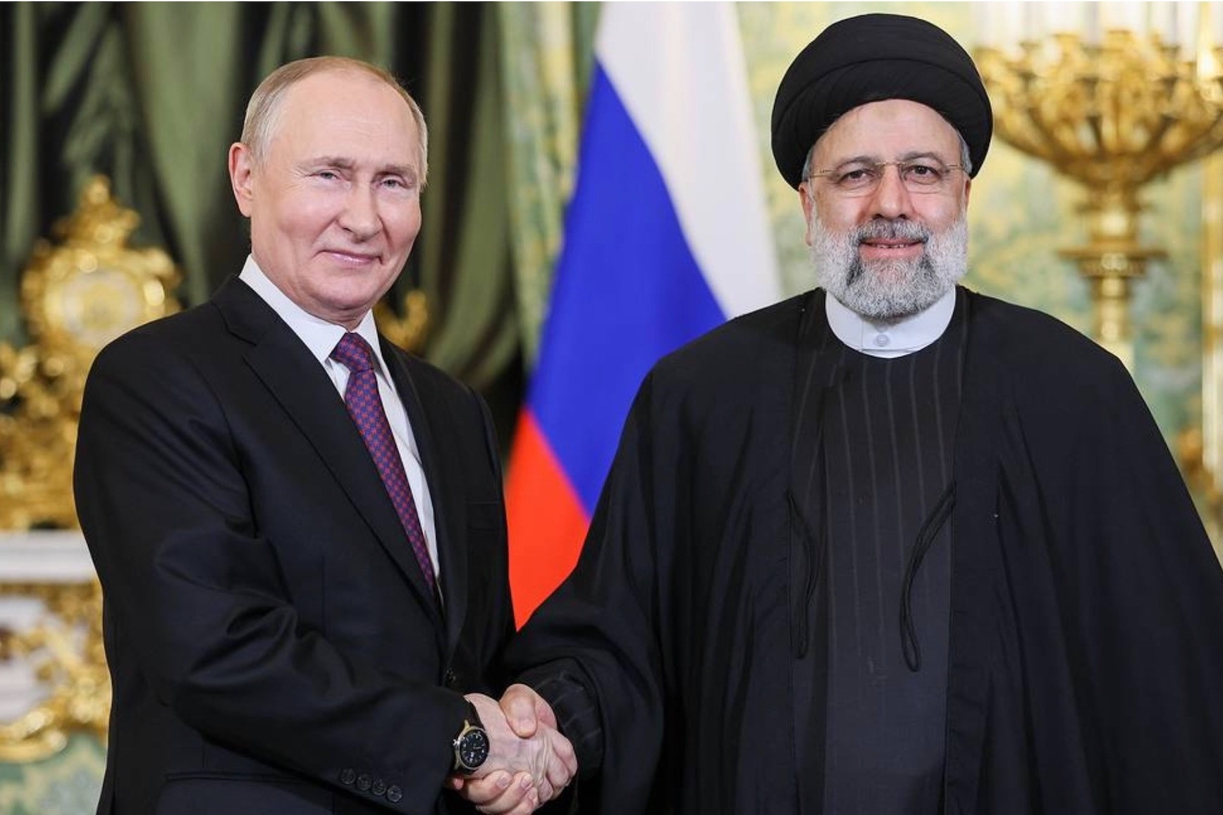 Ông Putin hội đàm với Tổng thống Iran tới gần nửa đêm