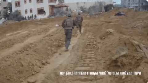 Ảnh vệ tinh tiết lộ bước tiến của Israel tại nam Gaza