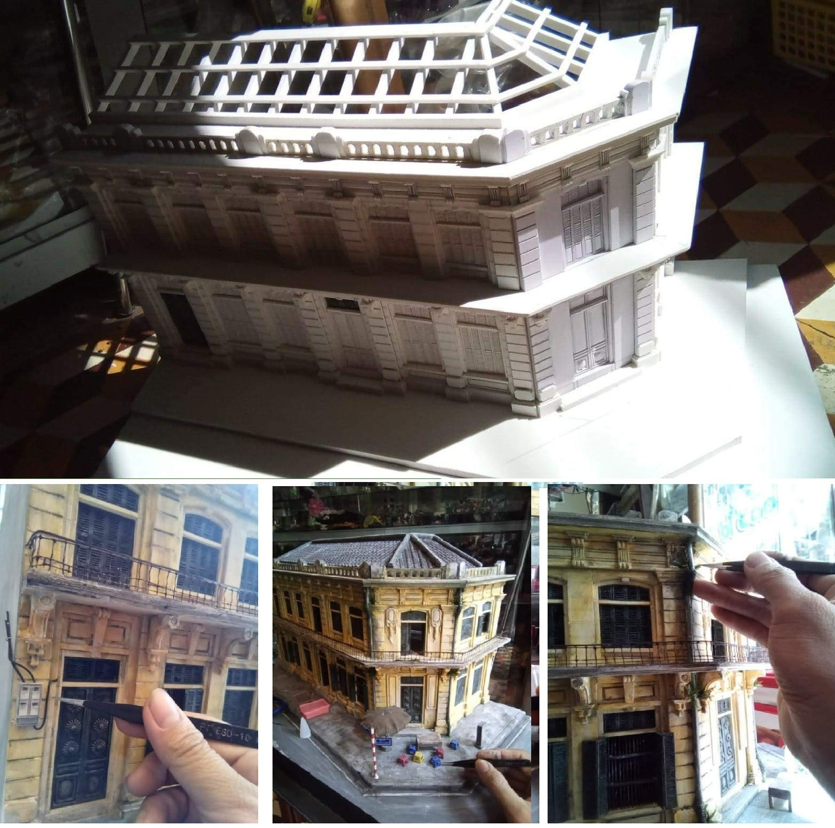 Học mà chơi với mô hình giấy trang trí 3D Papercraft  3Dbox