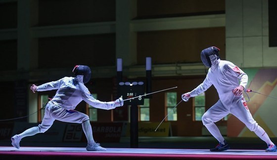 Vietnamese team comes first at Southeast Asian Fencing Championship hinh anh 1