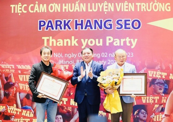 VFF hosts farewell party to honor Coach Park Hang-seo ảnh 1