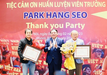 VFF hosts farewell party to honor Coach Park Hang-seo