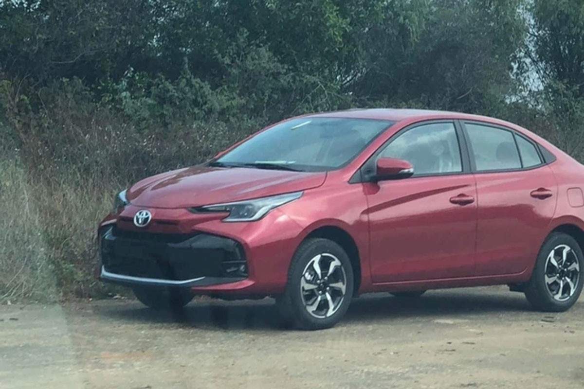 Toyota Vios 2023 lộ diện ở Việt Nam không phải là thế hệ mới