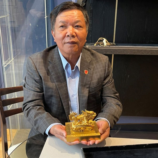 Vietnamese collector successfully purchases royal seal