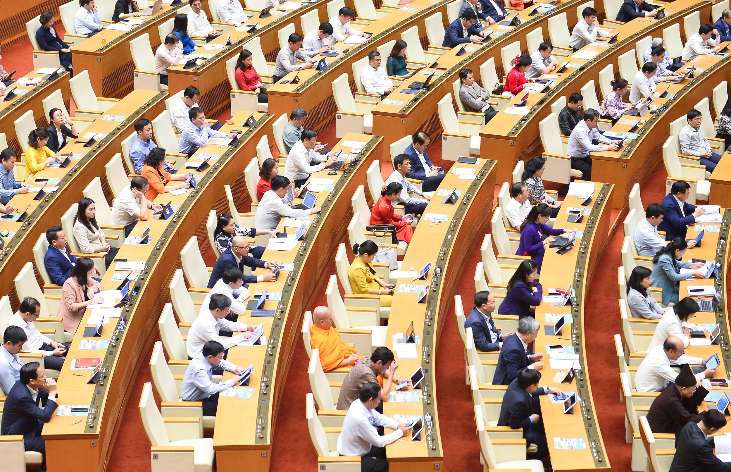 Tham mưu Bộ Chính trị quy định về kiểm soát quyền lực trong xây dựng pháp luật