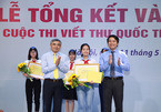 Học sinh Hải Dương đạt giải nhất viết thư quốc tế UPU