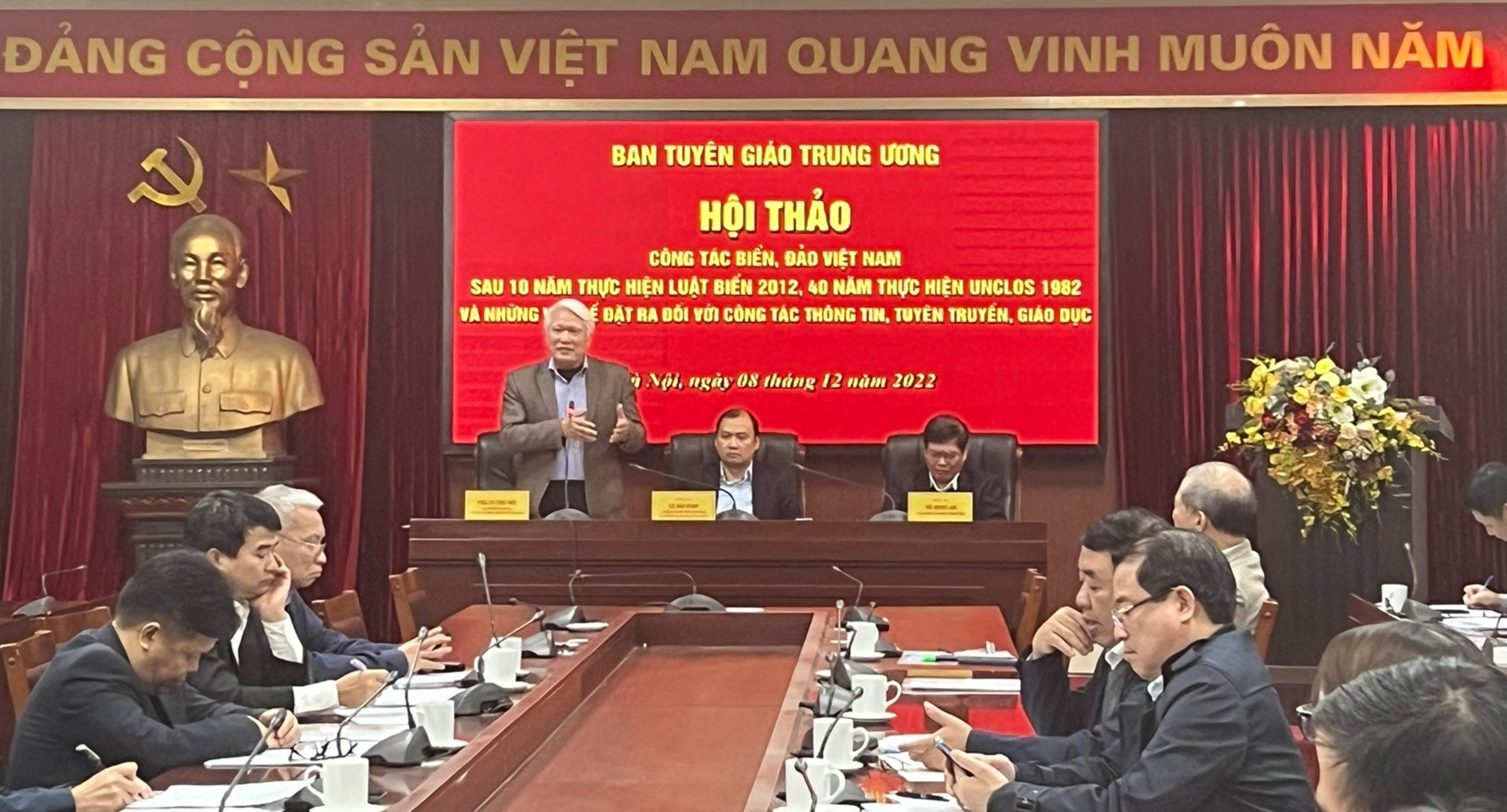 Đẩy mạnh tuyên truyền, tạo sự thống nhất trong nhận thức về công tác biển, đảo