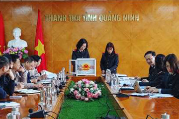 Bốc thăm lựa chọn 65 cán bộ ở Quảng Ninh để xác minh tài sản
