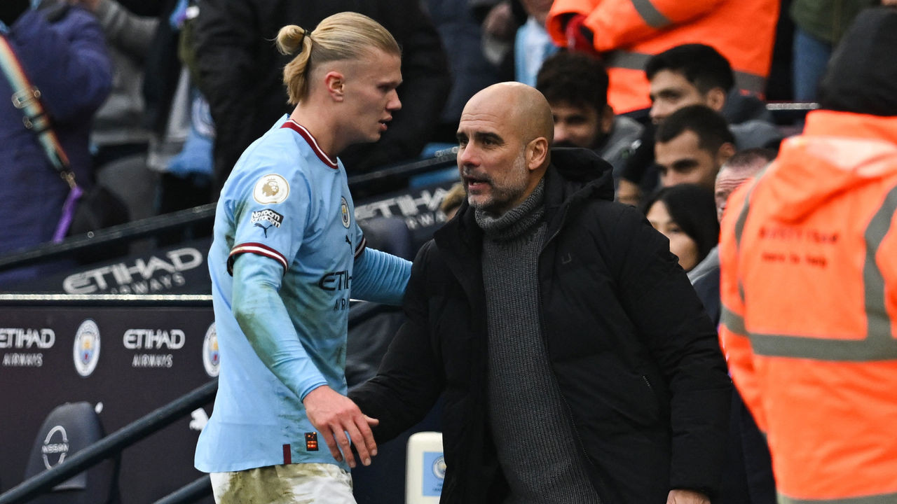 Pep Guardiola đáp trả đanh thép Haaland chọn nhầm Man City