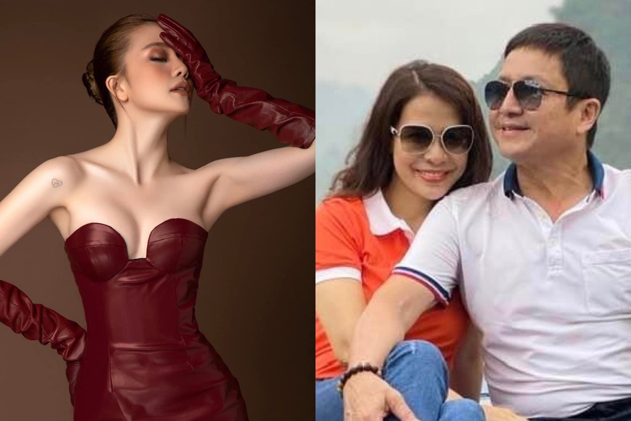 Chí Trung du xuân cùng bạn gái, Thiều Bảo Trang quyến rũ khó rời mắt