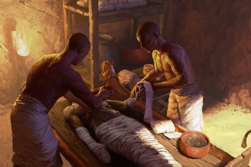 Phát hiện các chất dùng để ướp xác của người Ai Cập cổ đại