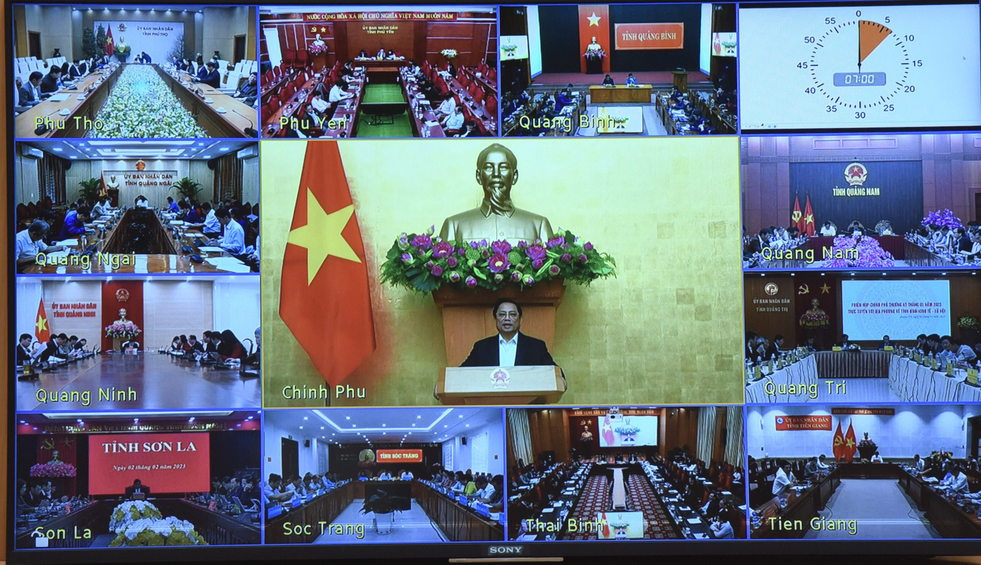 Thủ tướng Phạm Minh Chính chủ trì phiên họp Chính phủ thường kỳ với các địa phương - Ảnh 2.