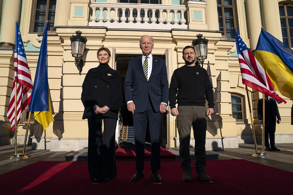 Tổng thống Biden đã rời Kiev sau chuyến thăm lịch sử