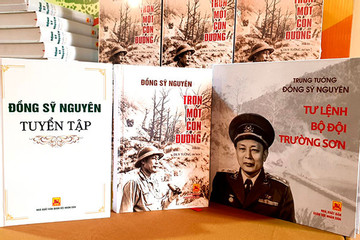 Ra mắt bộ sách về Trung tướng Đồng Sỹ Nguyên