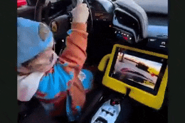 Sự thật bất ngờ về cậu bé 3 tuổi lái siêu xe Ferrari