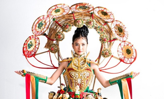 Nguyen Thanh Ha competes at Miss Eco International 2023