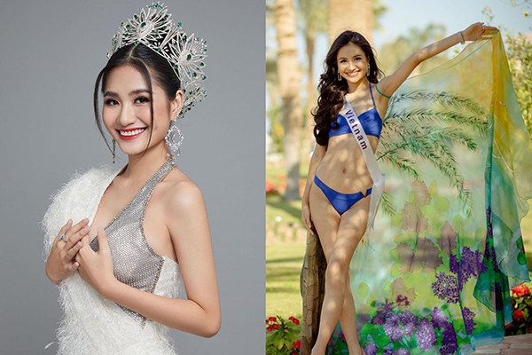 Nguyễn Thanh Hà sang Ai Cập dự thi Hoa hậu Môi trường Thế giới