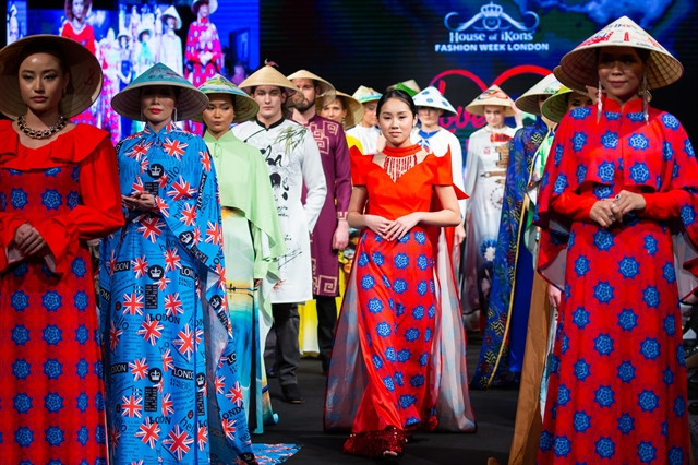 13-year-old launches áo dài collection to celebrate VN-UK ties