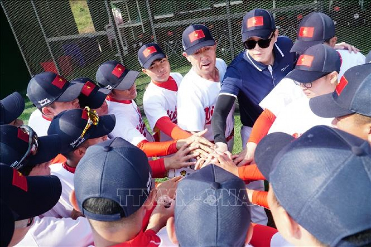 Vietnam compete in first international baseball tournament