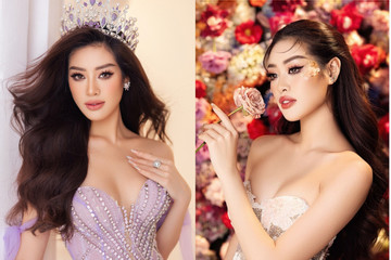 Hoa hậu Khánh Vân ngọt ngào, quyến rũ đón tuổi 28