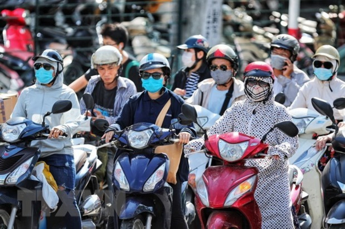 UV radiation at high risk level in Hanoi