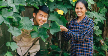 Young man shares his mum’s cooking with the world