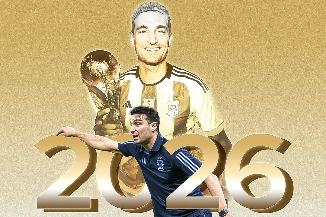 Lionel Scaloni gia hạn Argentina đến 2026