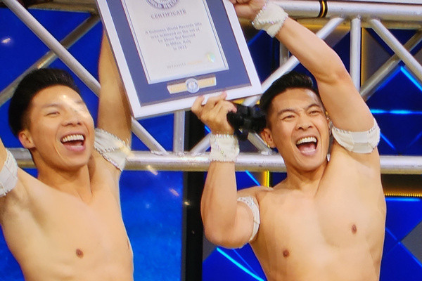 Quốc Cơ - Quốc Nghiệp xác lập kỷ lục thế giới mới đầy ngoạn mục ở Italy