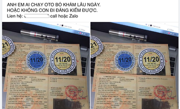 Buôn bán tem đăng kiểm giả có thể đối diện 7 năm tù