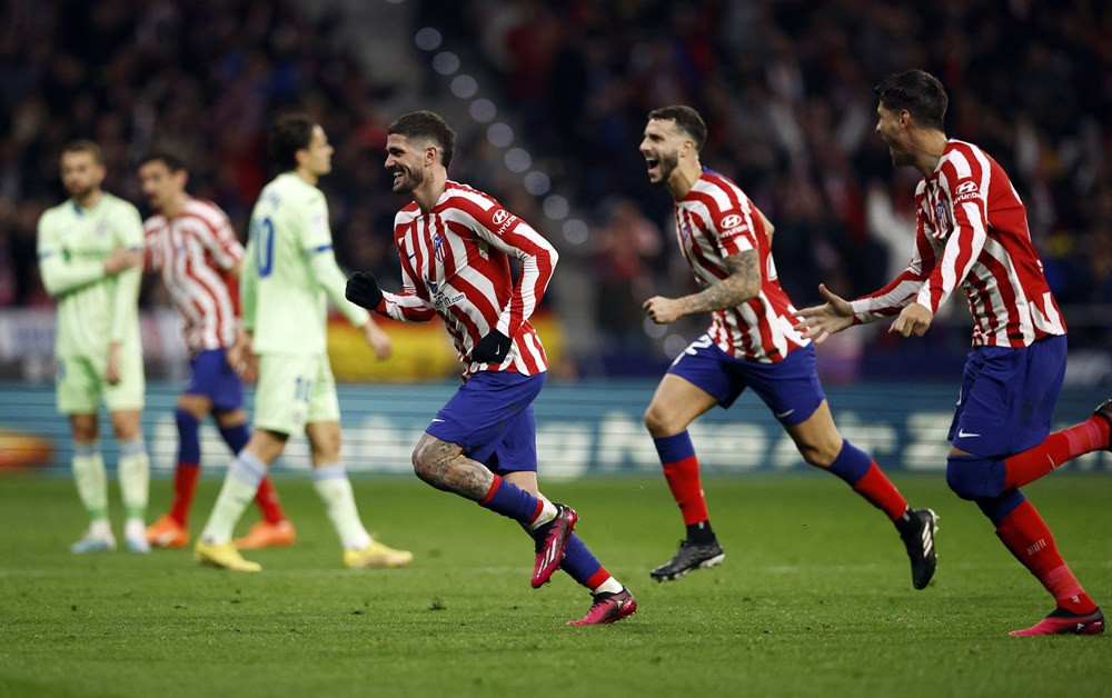 Bảng xếp hạng La Liga 2022-23 hôm nay 5/2: Atletico Madrid giữ top 4