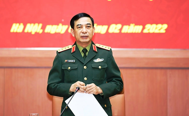 Đại tướng Phan Văn Giang: Năm 2023 phải quyết liệt điều chỉnh tổ chức lực lượng, tạo bước đột phá trên tất cả các mặt công tác - Ảnh 1.